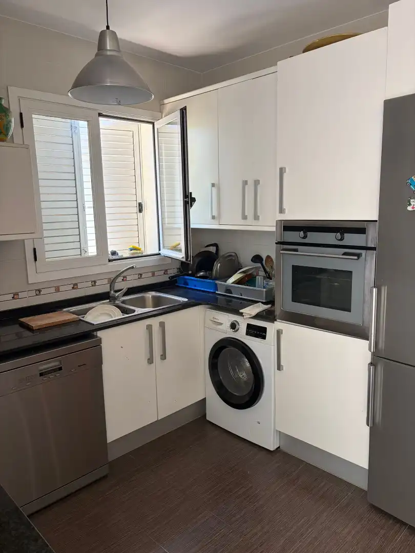 Cocina de Casa o chalet en venta en La Pobla de Montornès   con Aire acondicionado, Calefacción y Jardín privado