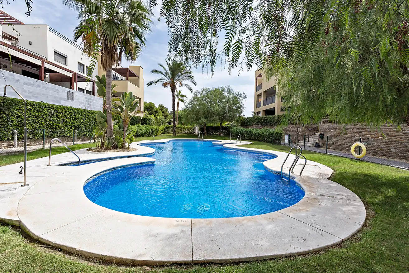 Swimming pool of Apartments for sale in Vera  with Air Conditioner, Private garden and Terrace
