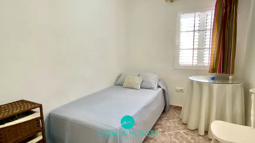 Bedroom of Flat for sale in La Manga del Mar Menor  with Air Conditioner, Terrace and Furnished