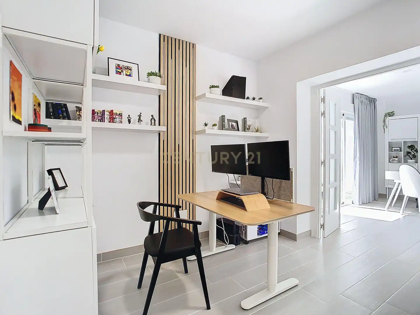 Wohnzimmer von Haus oder Chalet zum Verkauf in Benalmádena mit Klimaanlage, Balkon und Alarm