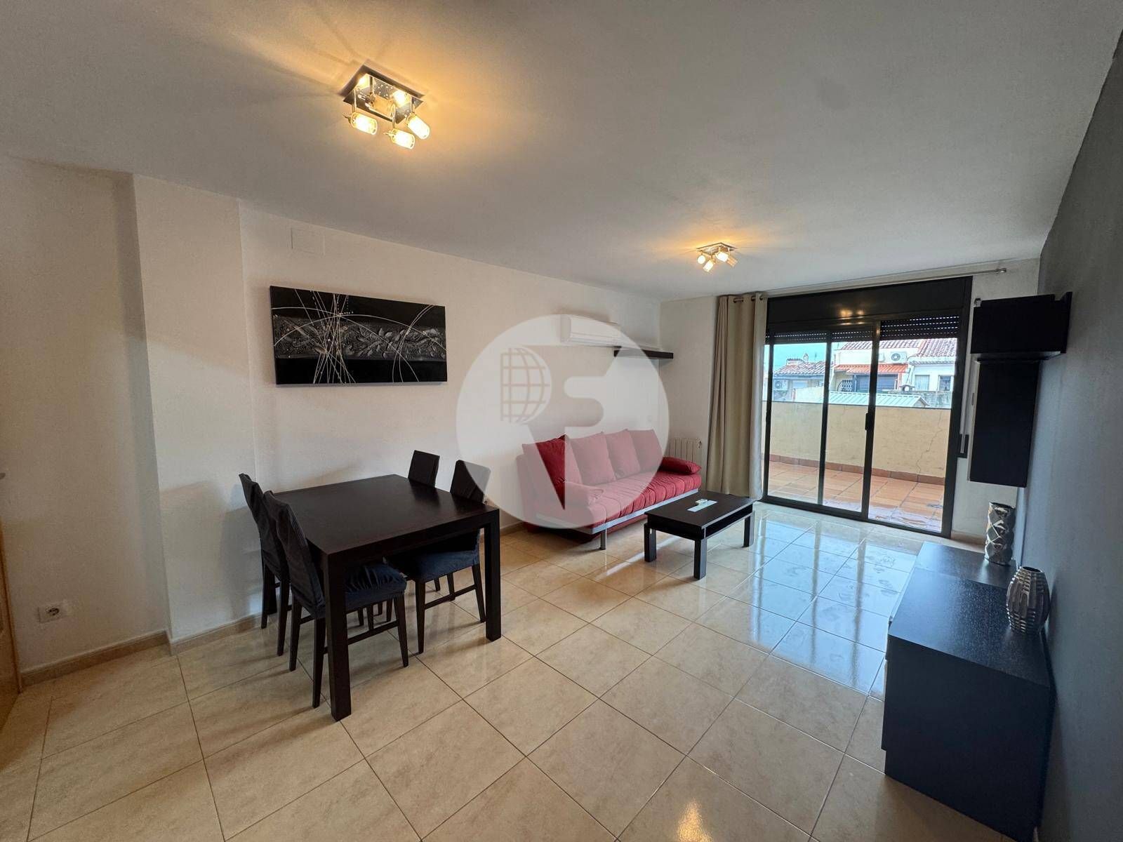 Living room of Flat to rent in Terrassa  with Air Conditioner, Heating and Terrace