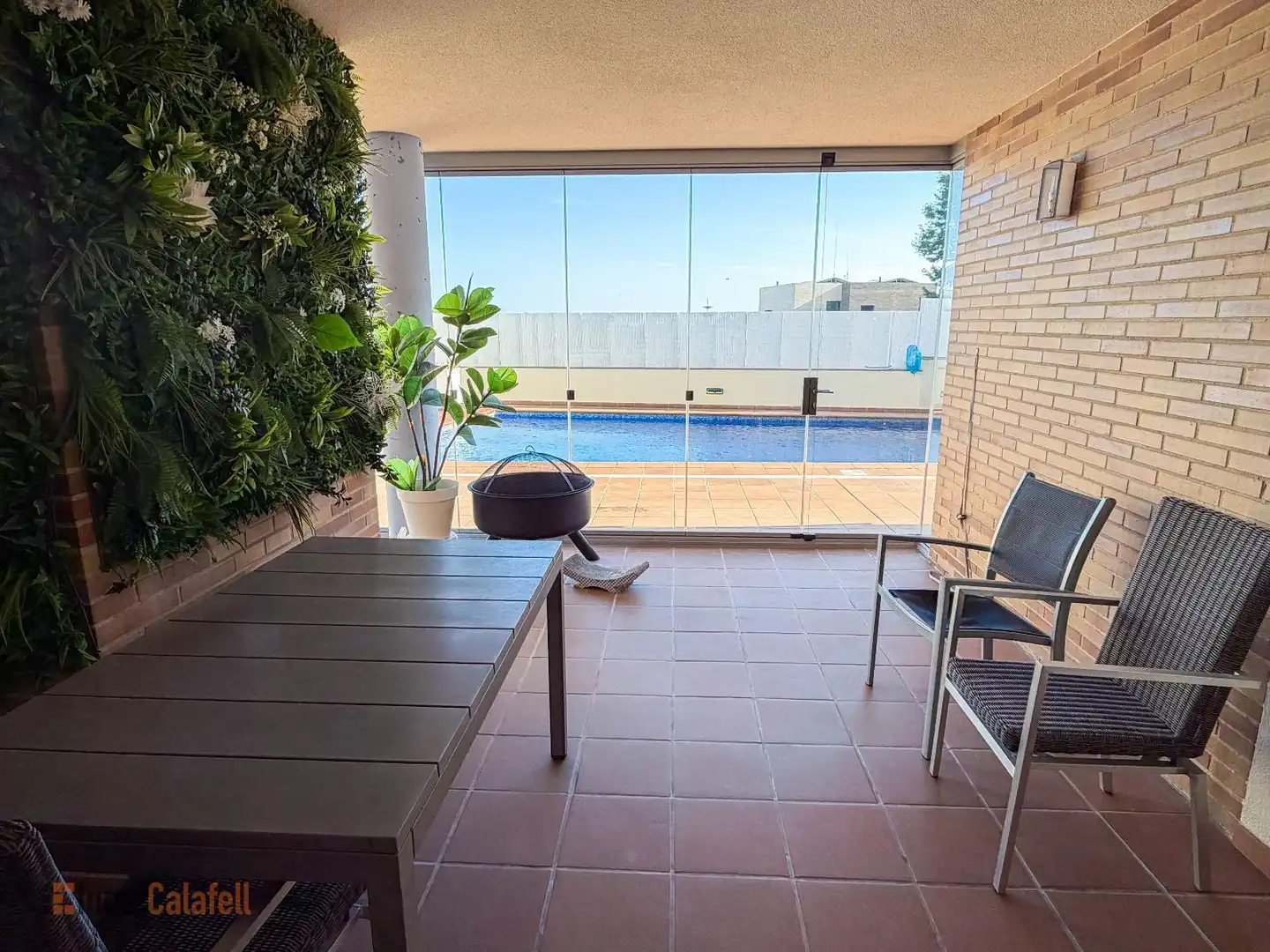 Terraza de Casa o chalet en venta en Calafell con Aire acondicionado, Calefacción y Jardín privado