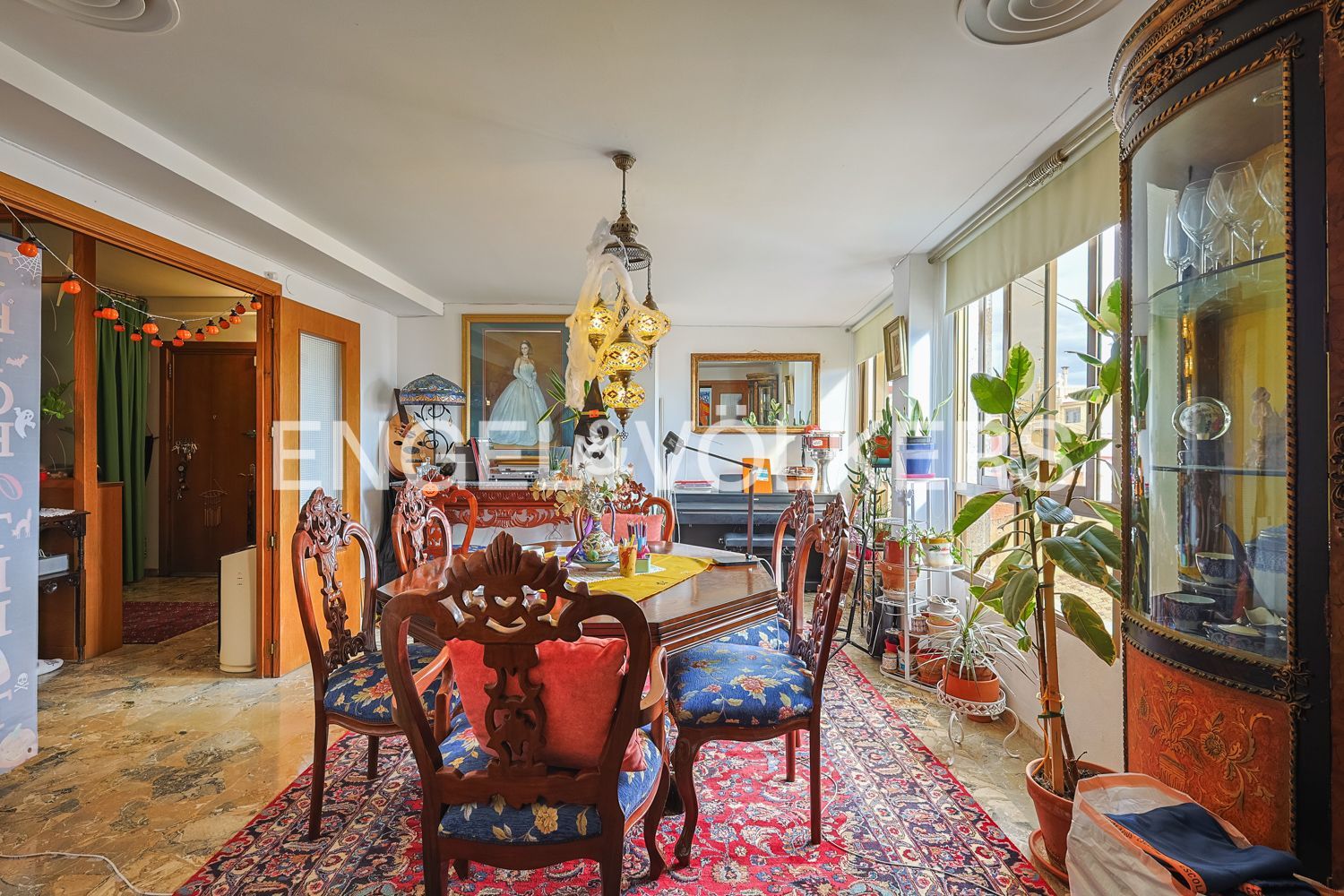 Menjador de Apartament en venda en  Valencia Capital amb Aire condicionat i Calefacció