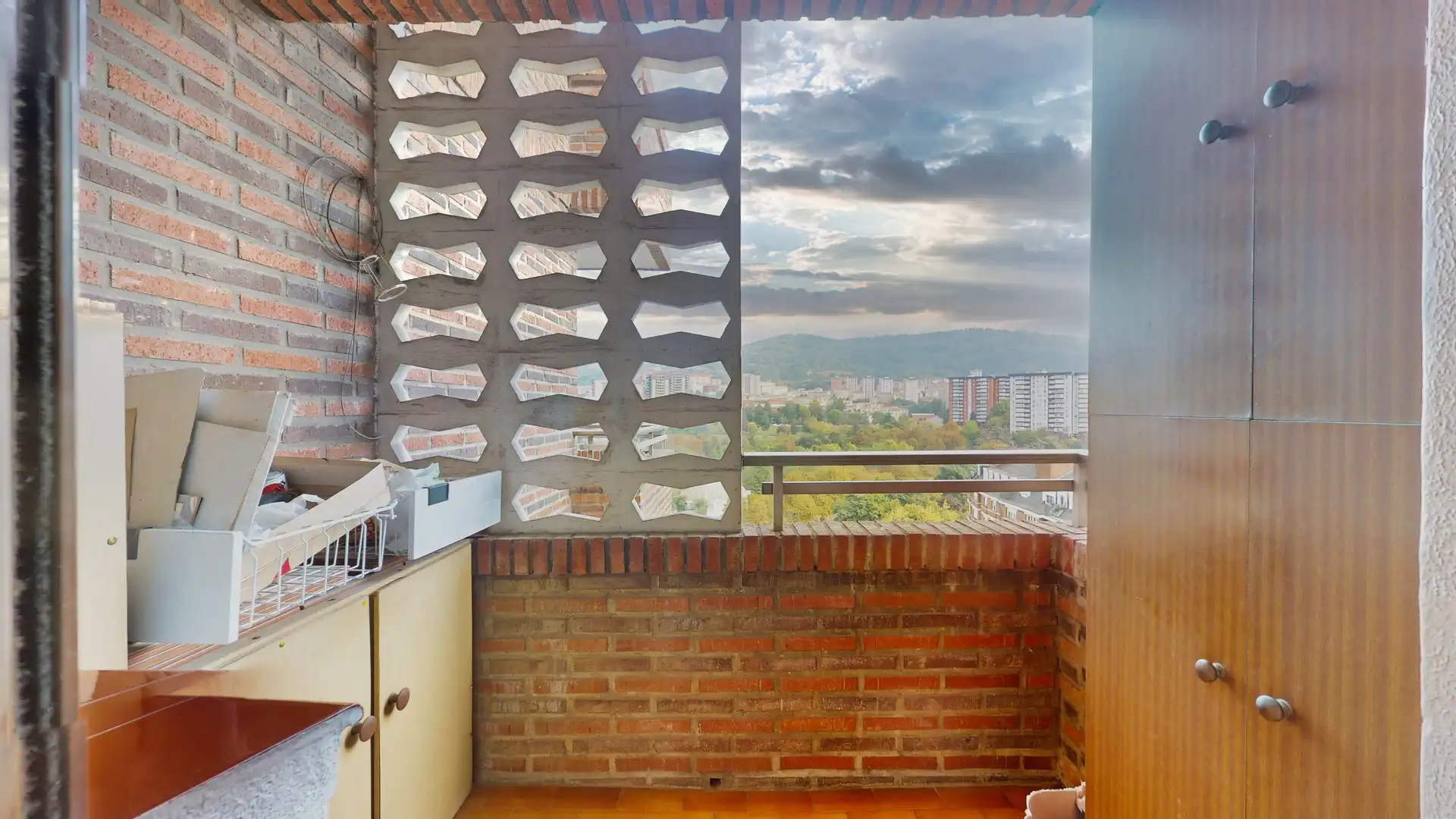 Terraza de Piso en venta en Otxarkoaga - Txurdinaga