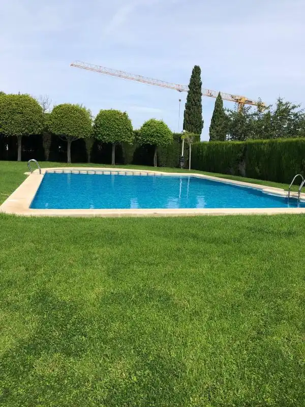 Piscina de Casa adosada de alquiler en Godella con Calefacción y Piscina