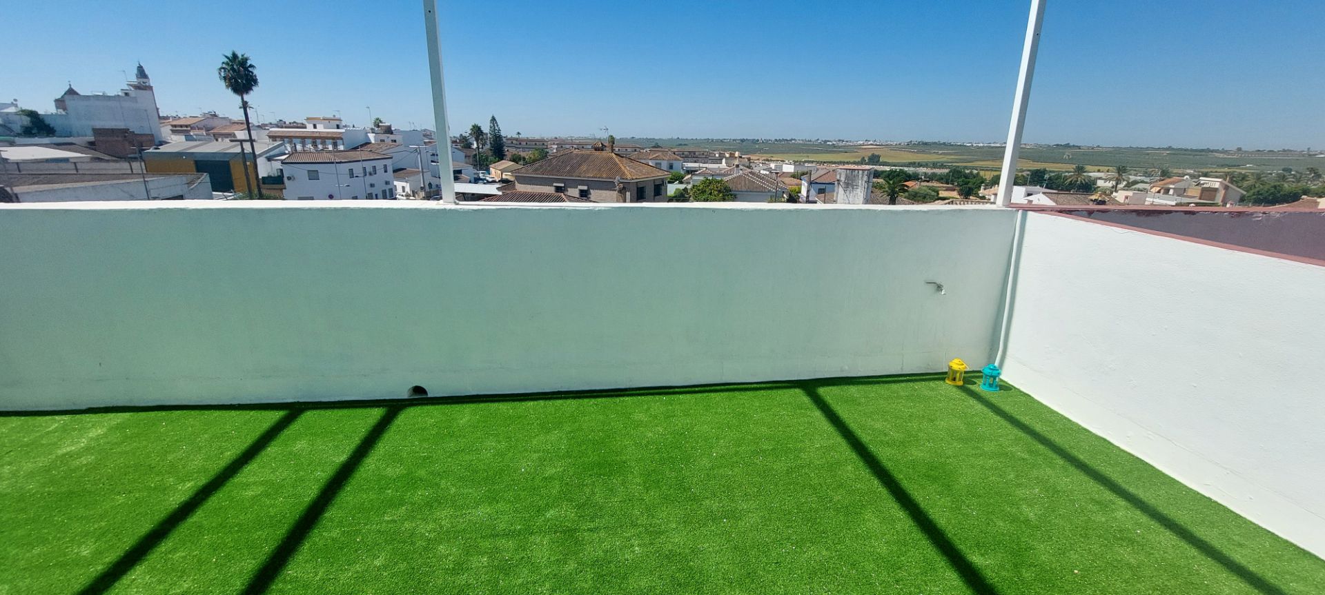 Terrassa de Casa adosada en venda en Salteras amb Aire condicionat, Terrassa i Balcó
