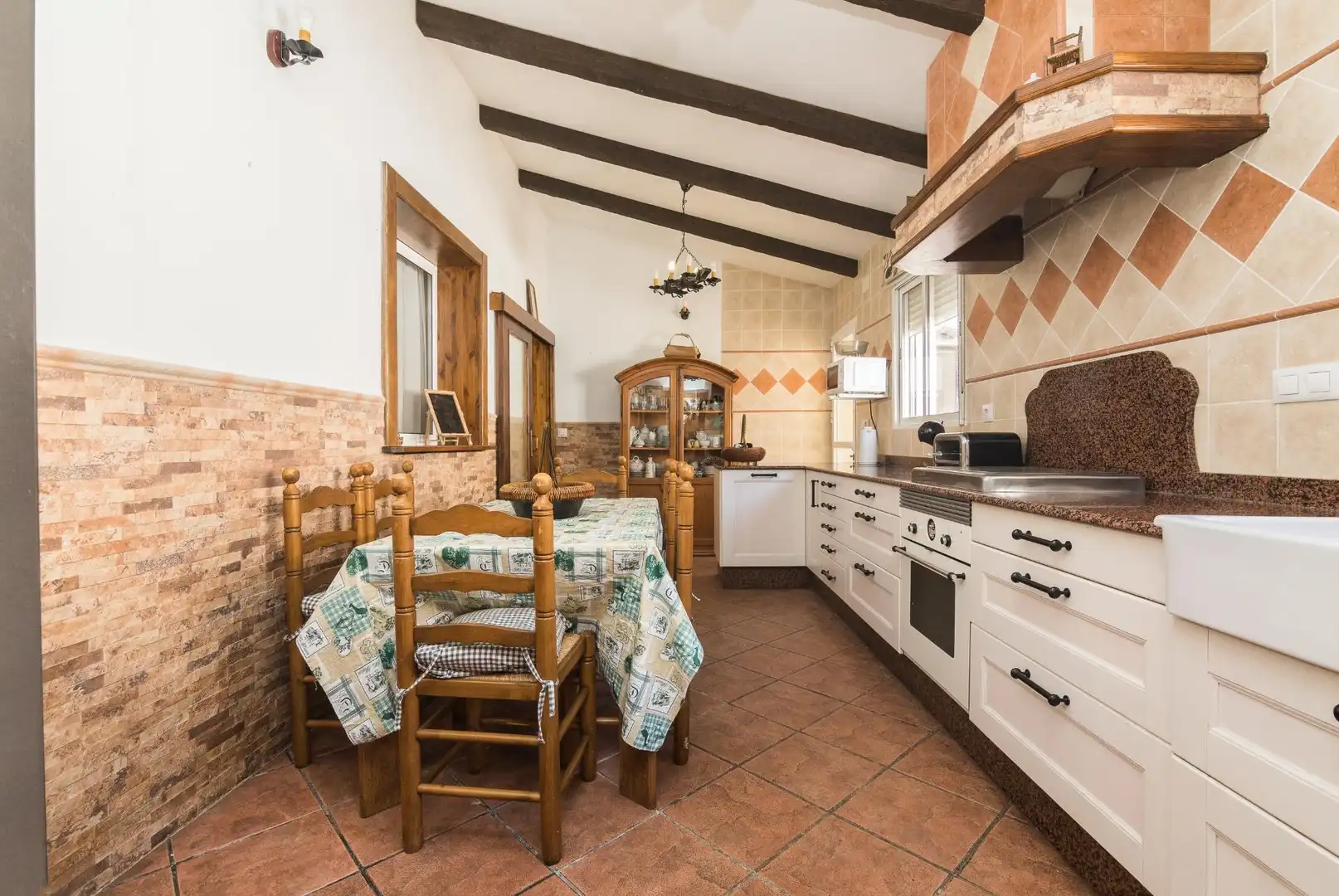 Cocina de Casa o chalet en venta en Redován con Jardín privado, Terraza y Piscina