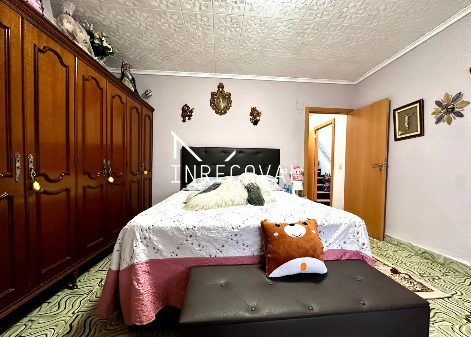 Dormitori de Casa o xalet en venda en Sueca amb Terrassa i Moblat