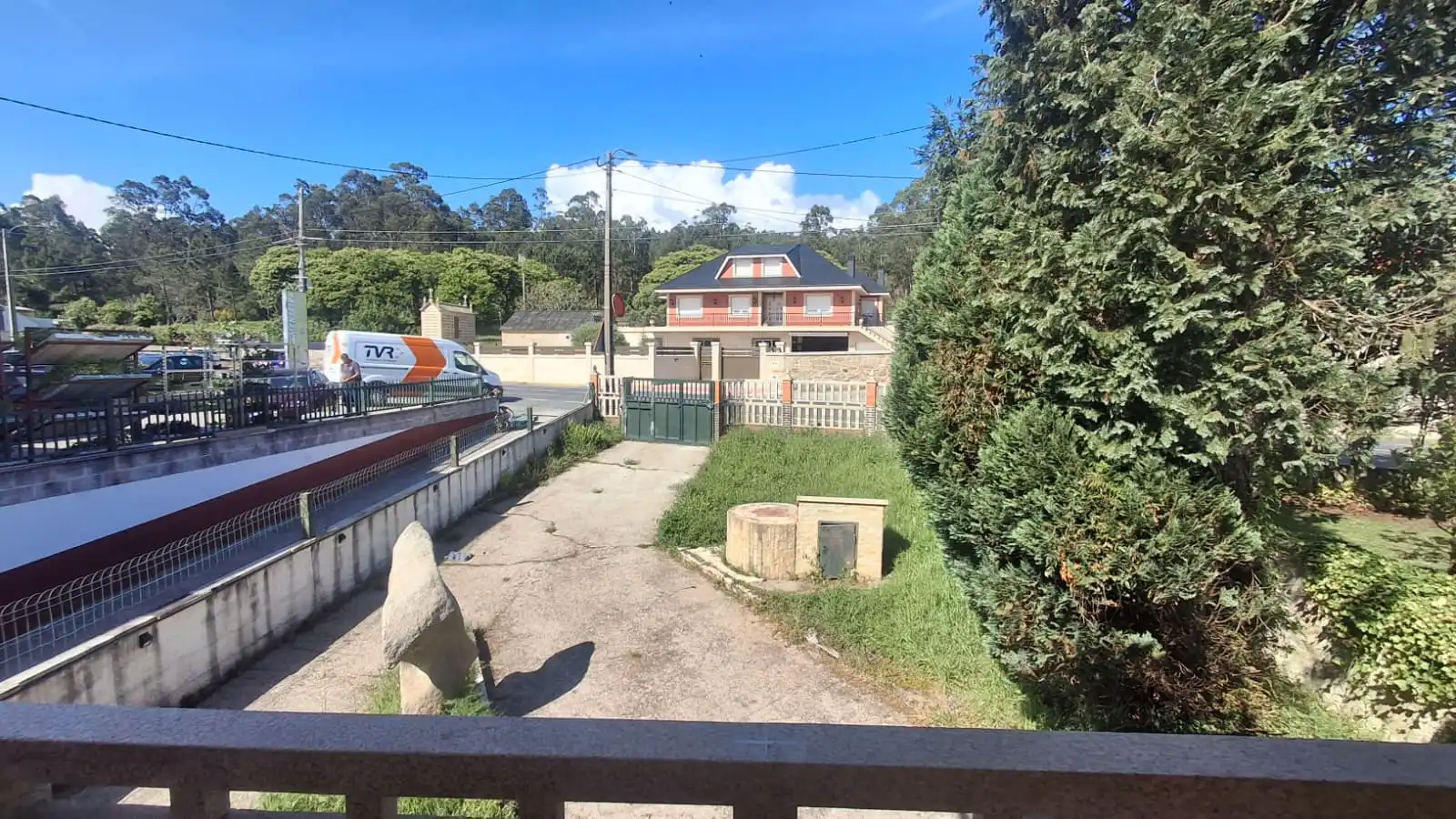Vista exterior de Casa o xalet en venda en Porto do Son amb Jardí privat, Terrassa i Traster