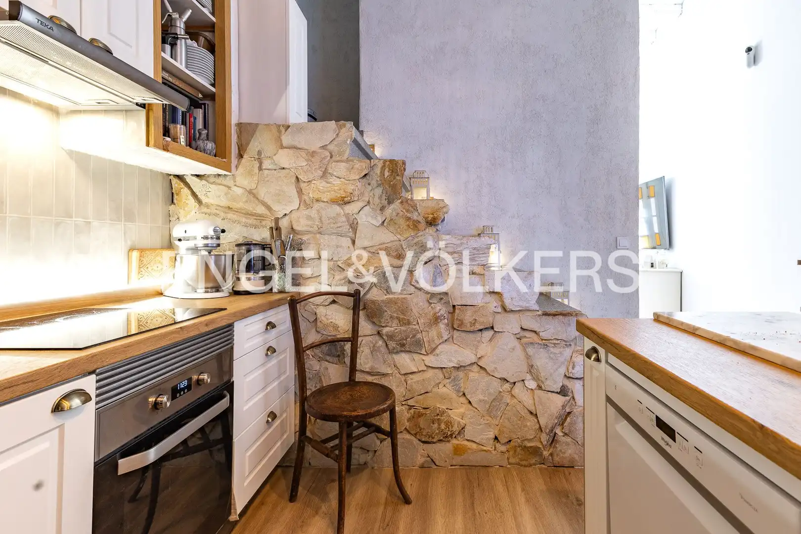 Cocina de Casa adosada en venta en Mataró con Aire acondicionado, Calefacción y Amueblado