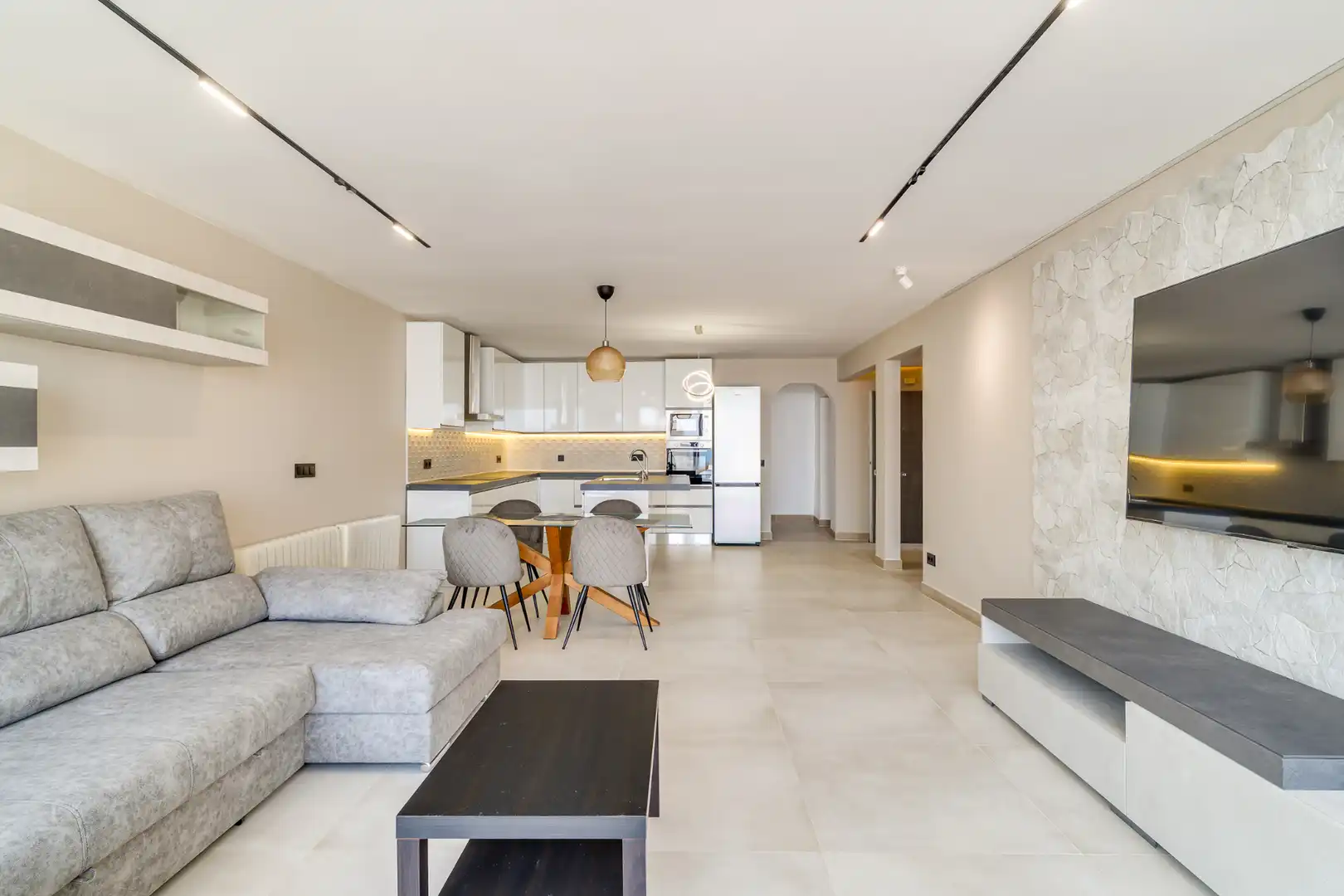 Living room of Flat for sale in Sitges  with Heating, Terrace and Storage room