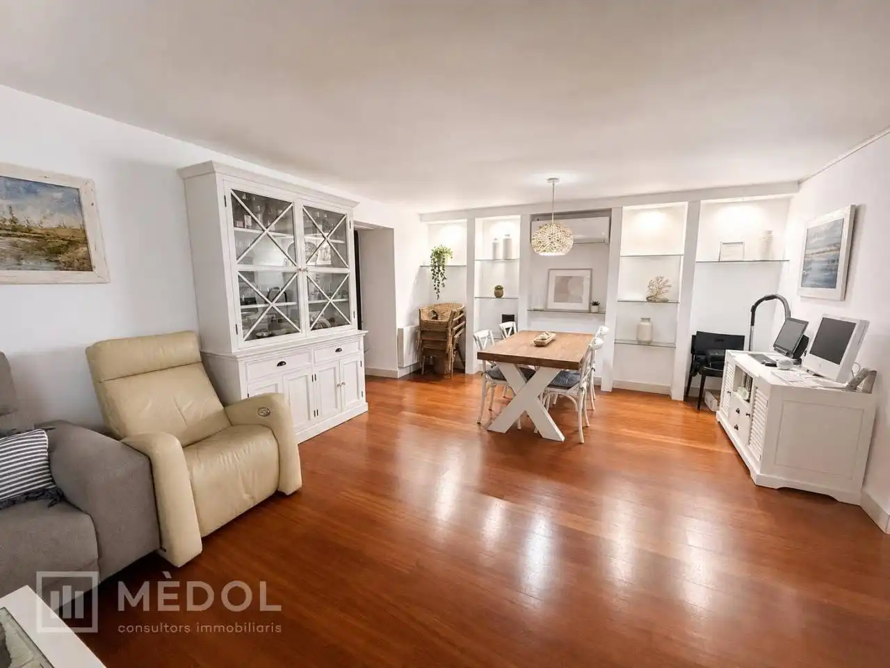 Comedor de Piso de alquiler en Tarragona con Aire acondicionado, Calefacción y Parquet