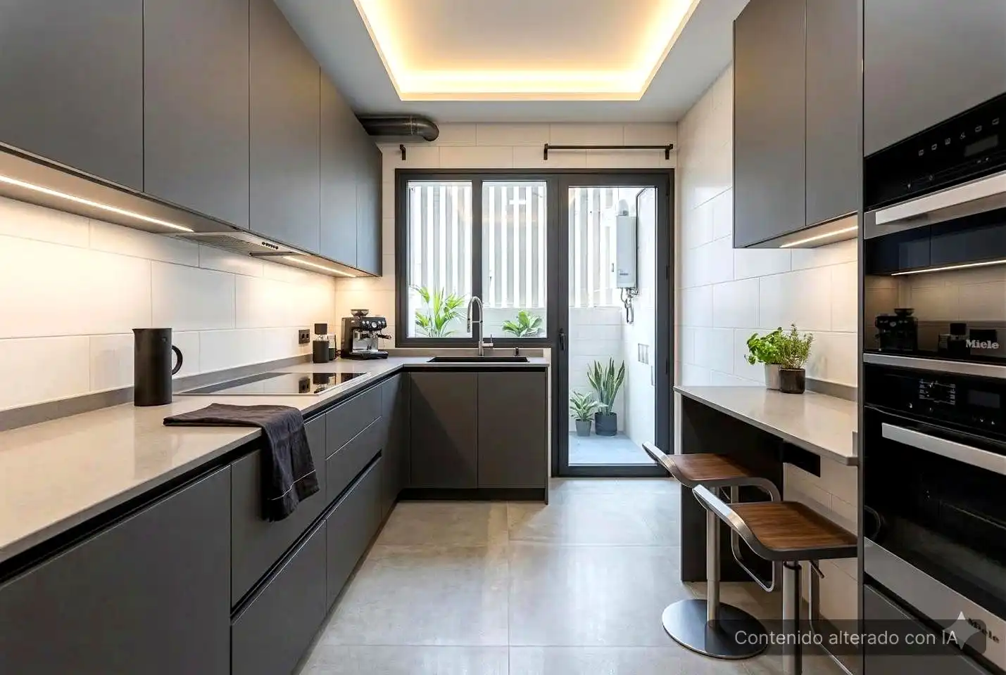 Cocina de Piso en venta en Málaga con Terraza