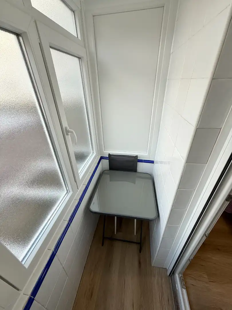 Balcony of Flat for sale in Madrid  with Heating, Terrace and Storage room