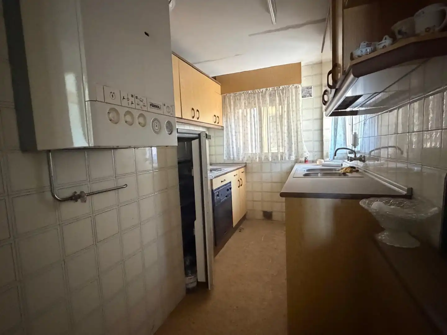 Kitchen of Flat for sale in Aguilafuente  with Heating