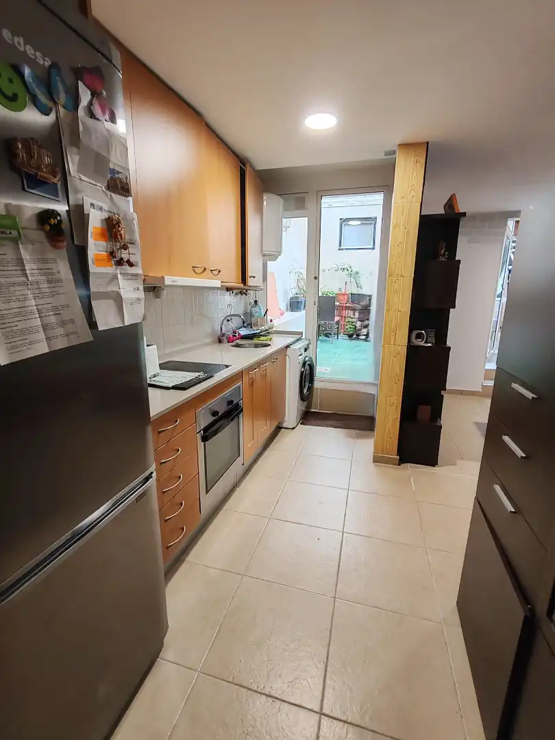 Cocina de Piso en venta en Badalona con Aire acondicionado y Amueblado