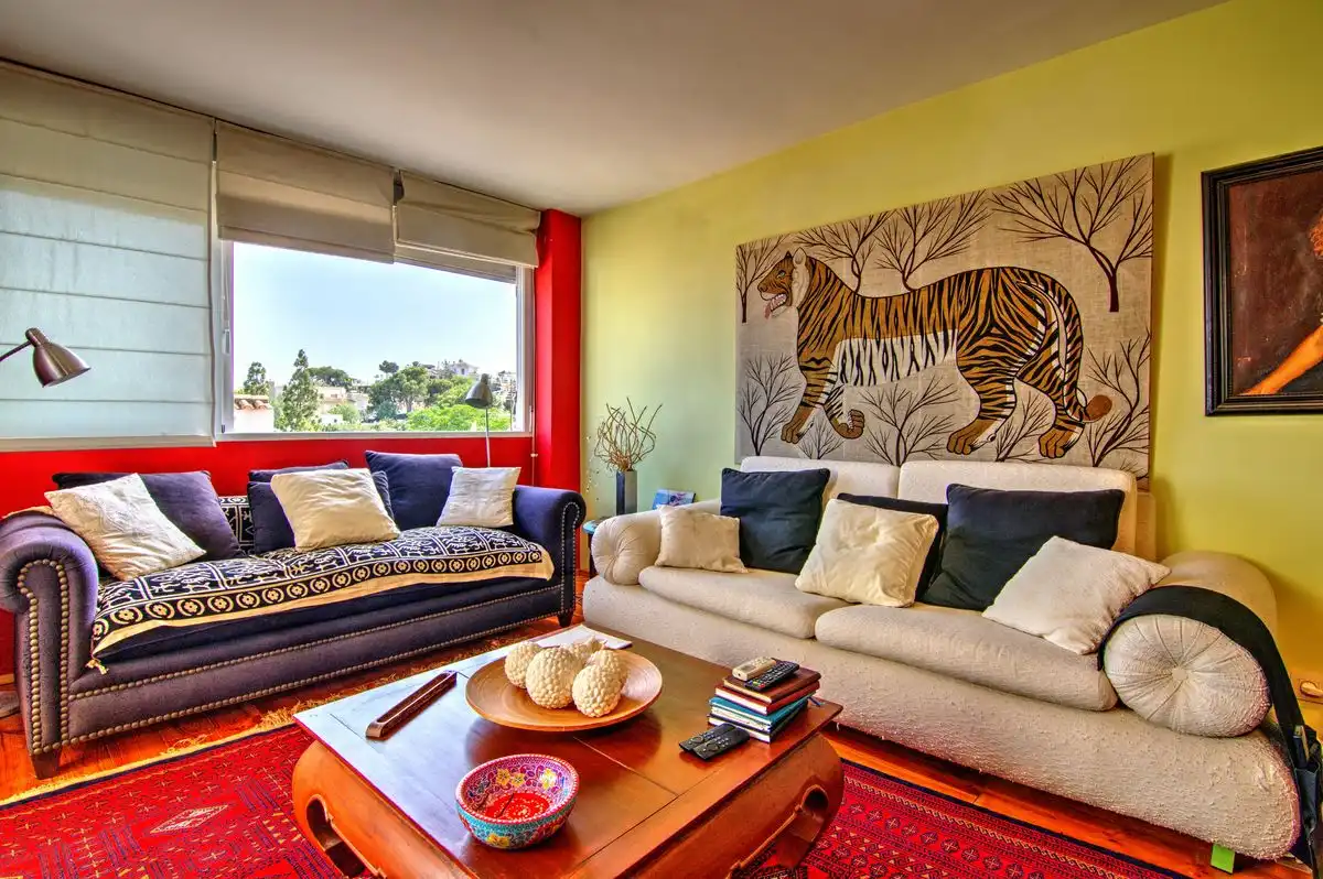 Sala de estar de Dúplex en venta en Altea con Aire acondicionado, Calefacción y Jardín privado