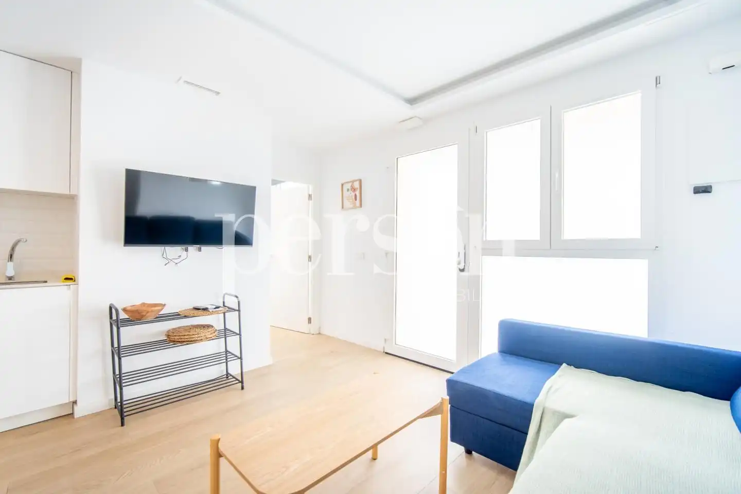 Schlafzimmer von Erdgeschoss zum Verkauf in Valencia mit Klimaanlage, Heizung und Möbliert