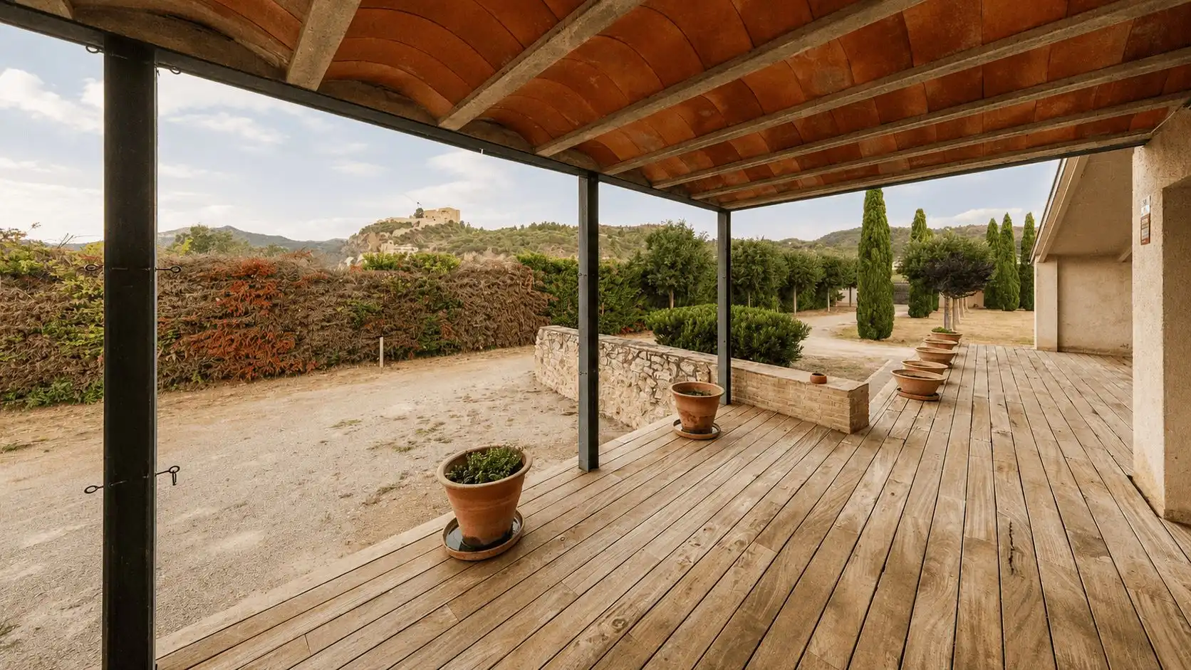 Terrassa de Finca rústica en venda en Miravet amb Aire condicionat, Calefacció i Jardí privat