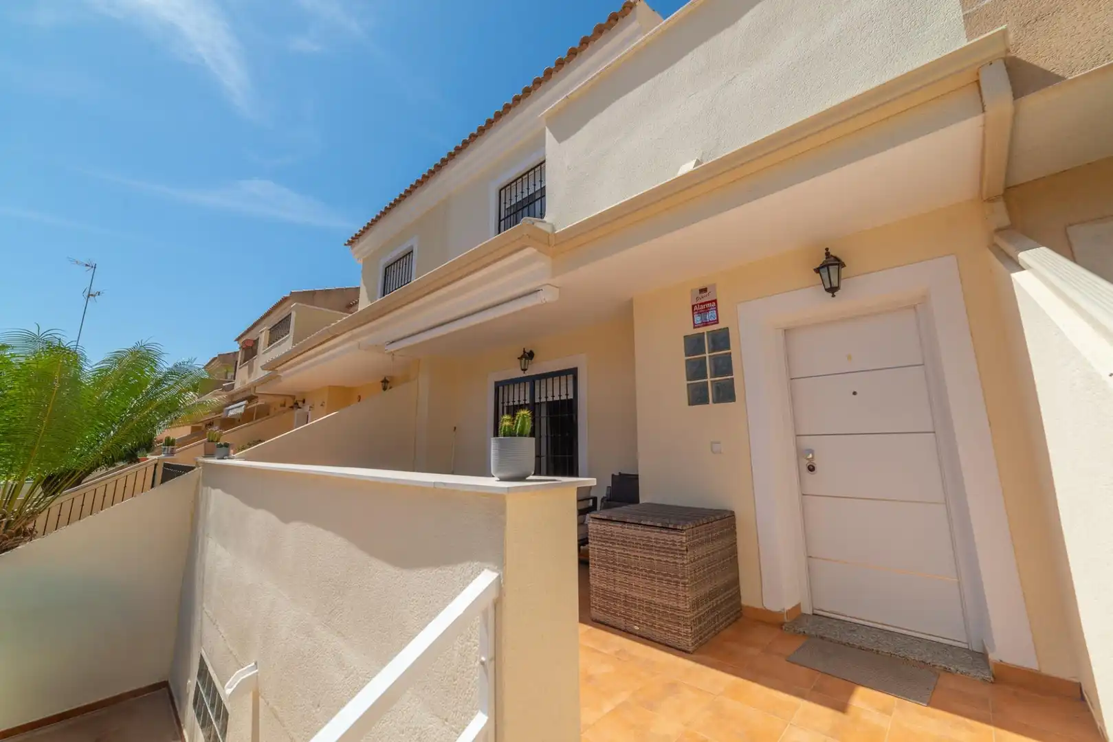 Vista exterior de Casa adosada en venta en San Javier con Aire acondicionado, Terraza y Trastero