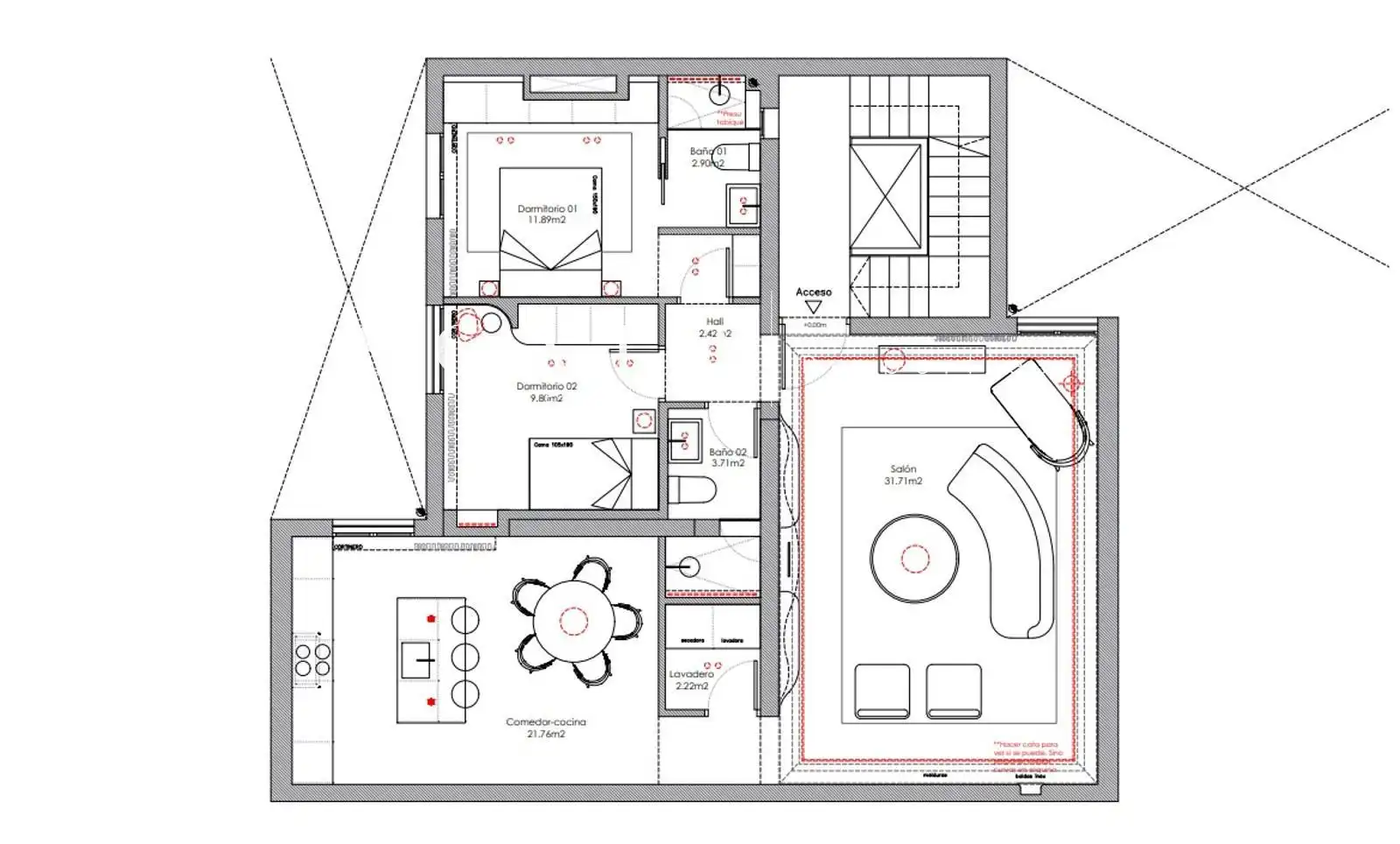 Piso con terraza en venta en Juan de Mena, imagen 41