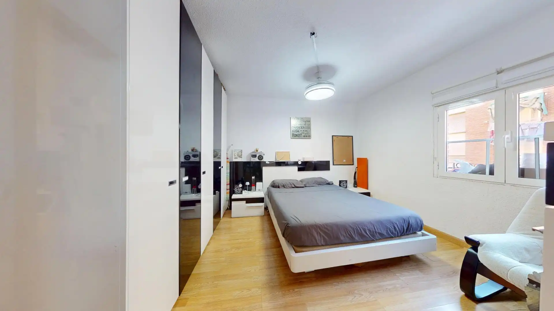 Bedroom of Flat for sale in Puente de Vallecas