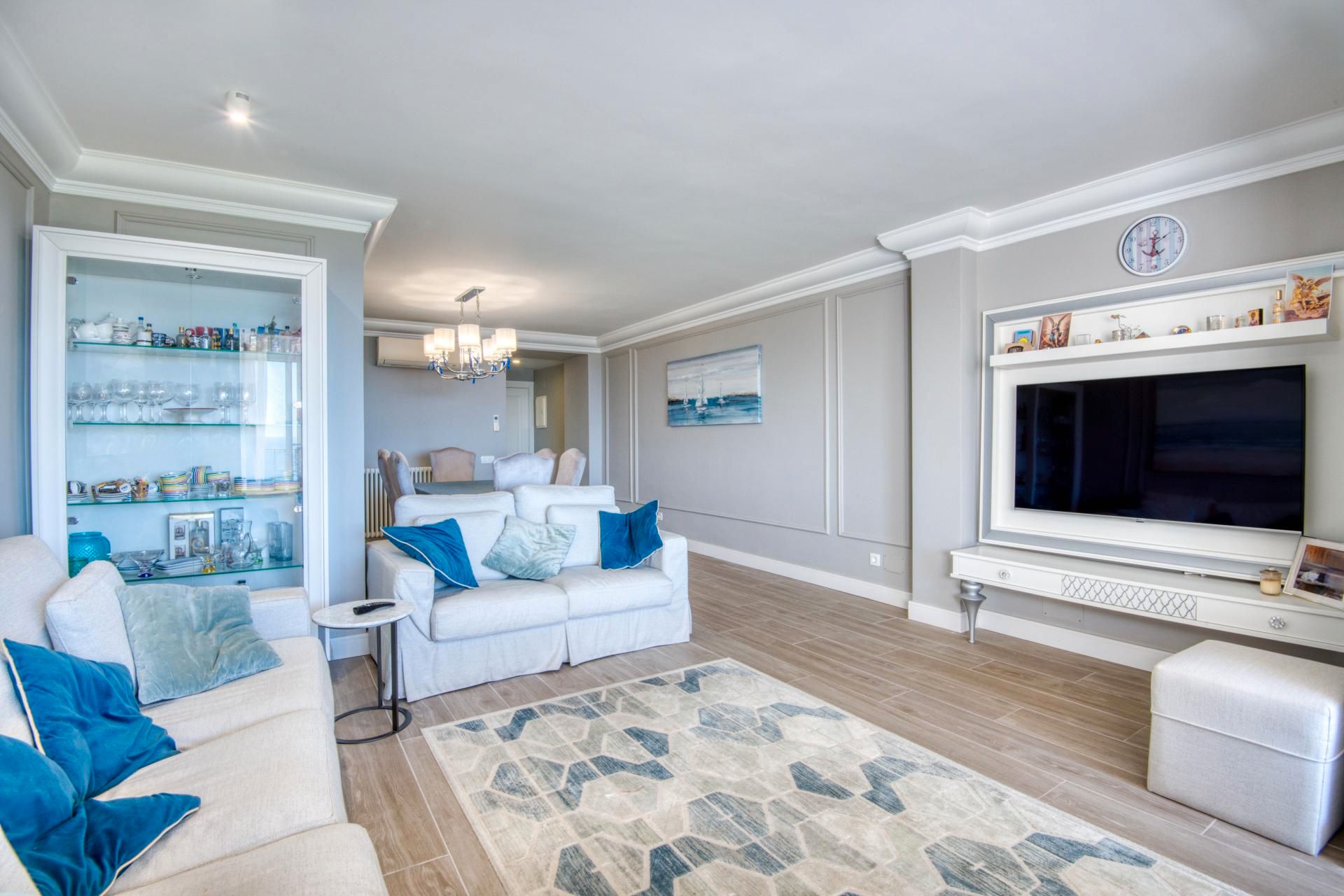 Living room of Flat for sale in Sant Feliu de Guíxols  with Heating, Terrace and Oven