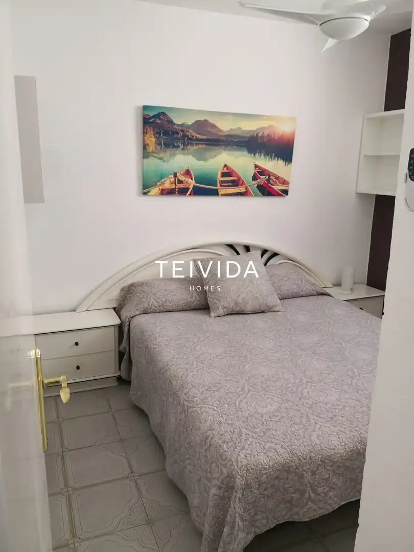 Dormitori de Casa adosada de lloguer en Santiago del Teide amb Piscina i Moblat