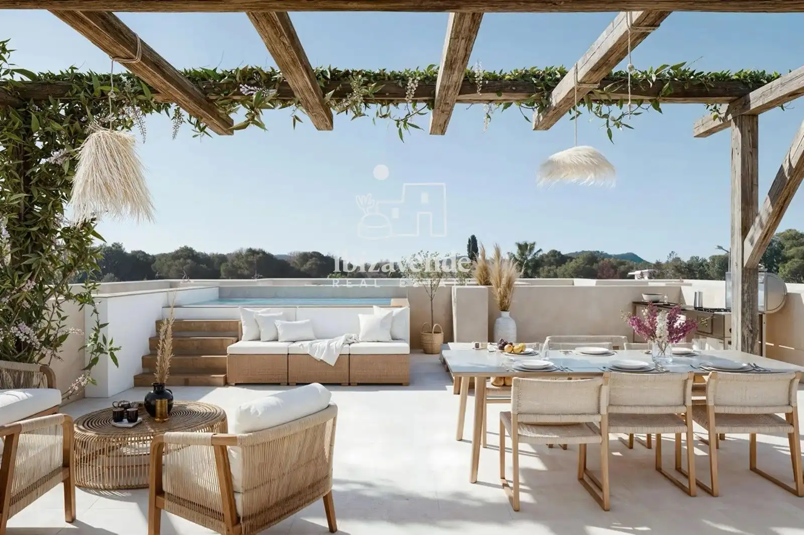 Penthouse with pool for sale in Encant, imagen 4