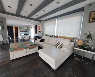 Sala d'estar de Àtic de lloguer en El Ejido amb Aire condicionat, Terrassa i Jacuzzi