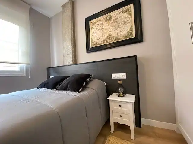 Habitación de Apartamento de alquiler en Murcia con Aire acondicionado, Calefacción y Amueblado