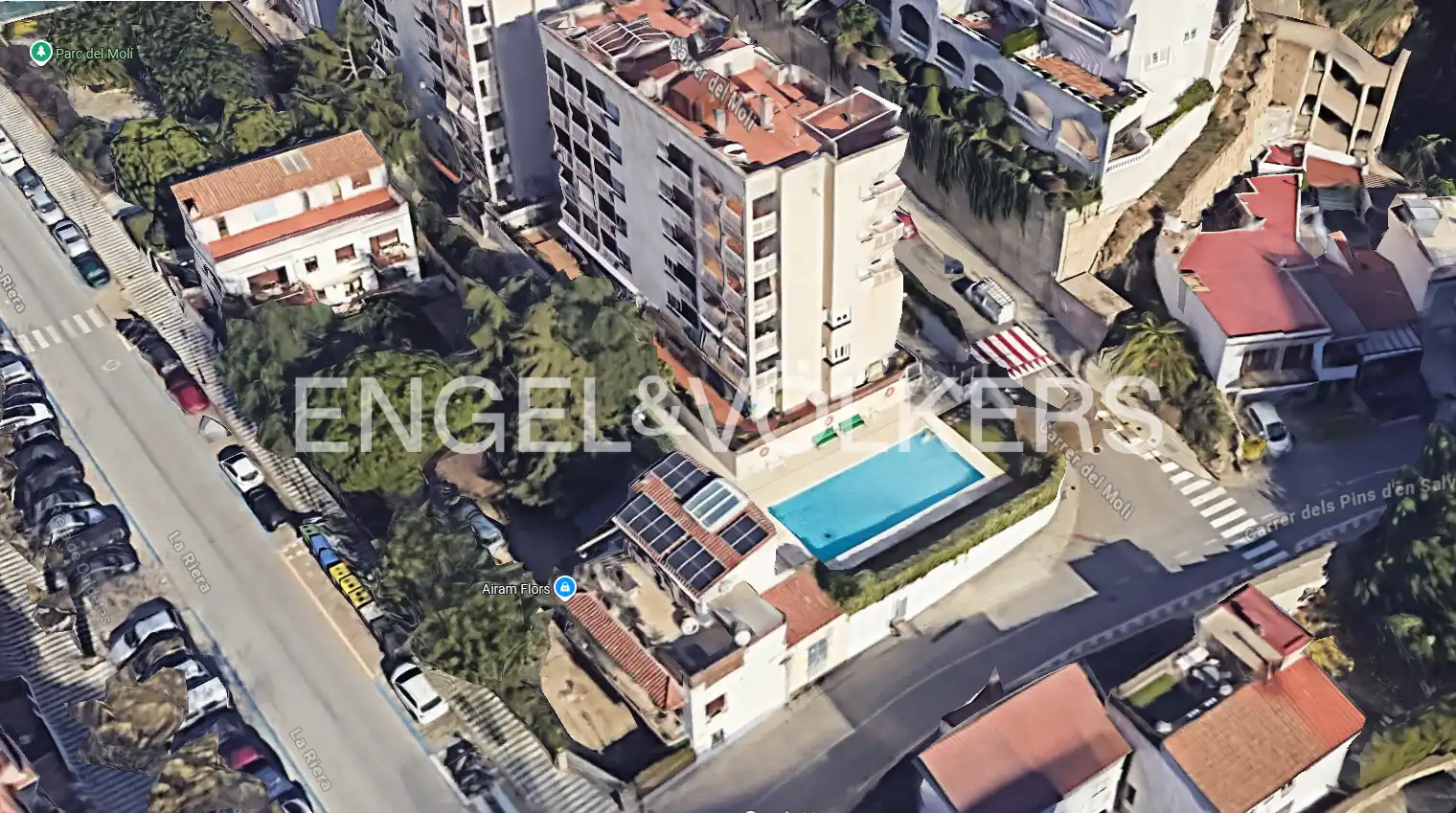 Exterior view of Flat for sale in Caldes d'Estrac  with Air Conditioner, Heating and Private garden