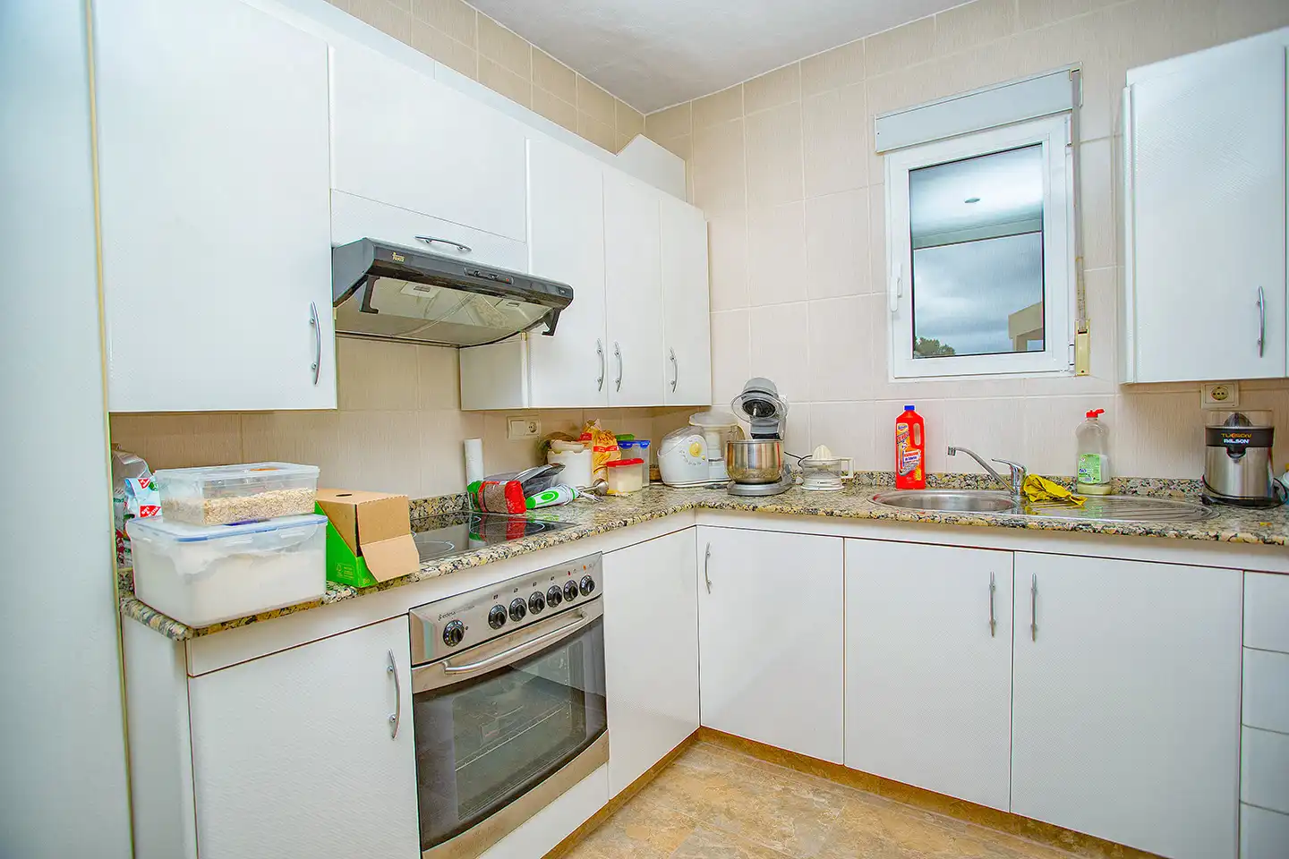 Cocina de Finca rústica en venta en Aspe con Aire acondicionado, Calefacción y Jardín privado