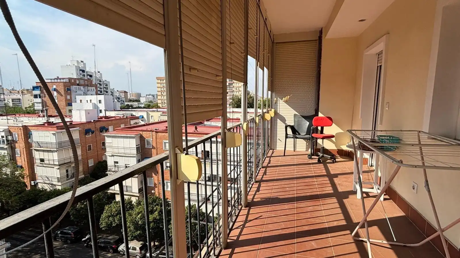 Terrassa de Pis de lloguer en Sevilla amb Aire condicionat, Moblat i Balcó