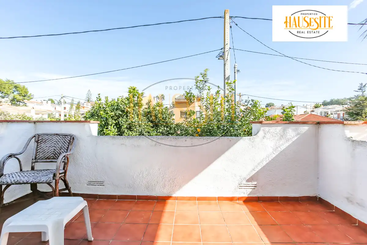 Terraza de Casa o chalet en venta en Sant Pere de Ribes con Aire acondicionado, Calefacción y Jardín privado
