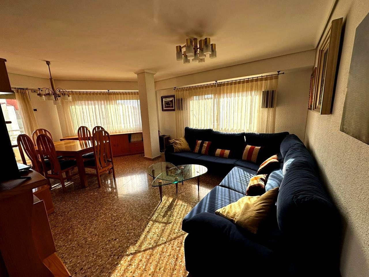 Sala d'estar de Pis en venda en Castellón de la Plana / Castelló de la Plana amb Terrassa