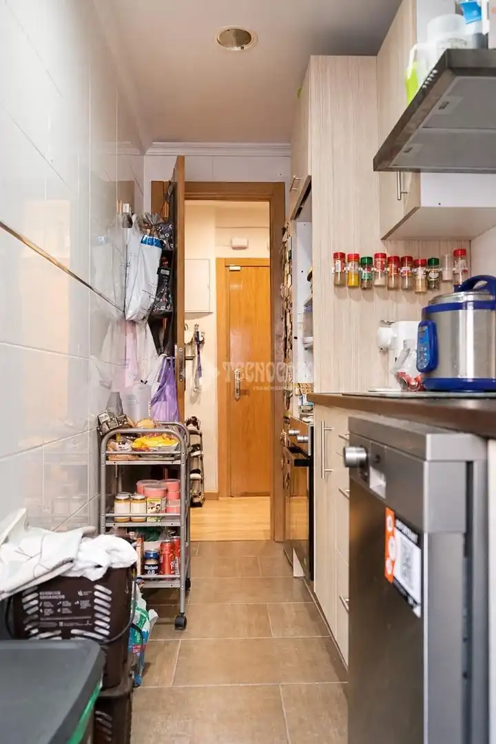 Küche von Wohnung zum Verkauf in Madrid mit Klimaanlage, Heizung und Terrasse