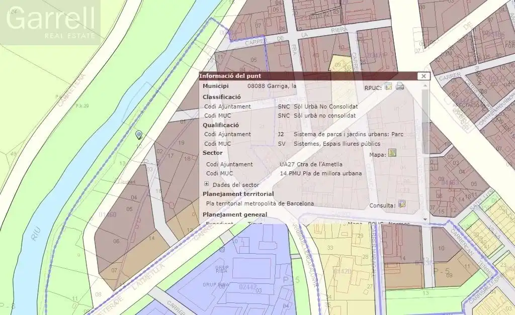 Grundstücke und Bauplätze zum Verkauf in CL ZONA PEMU ROQUES 
 LA GARRIGA (BARCELONA), imagen 2