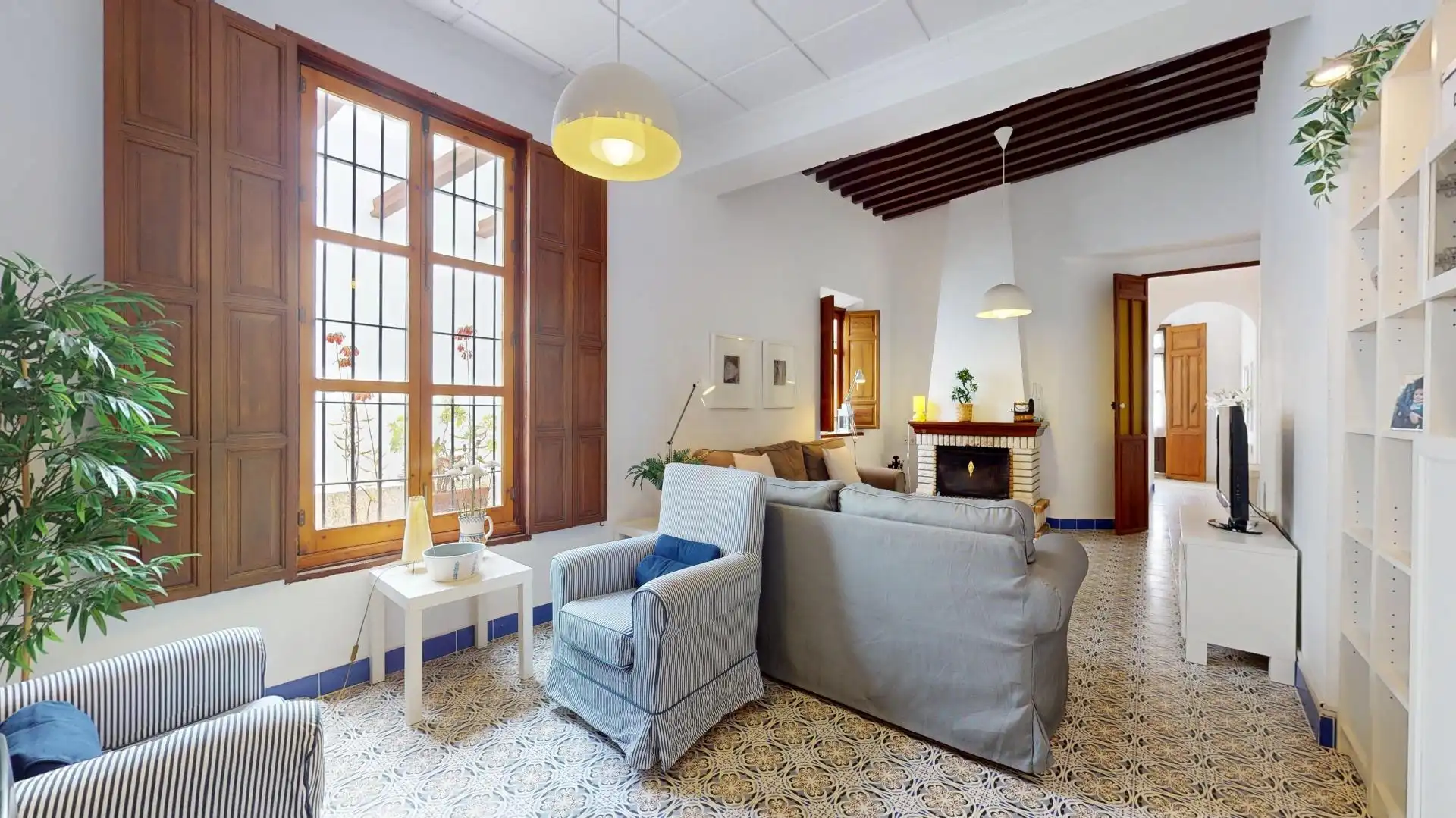 Living room of Houses for sale in  Murcia Capital