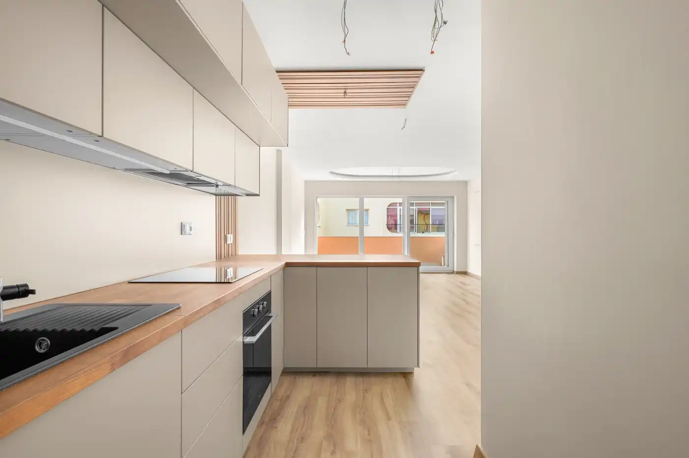 Küche von Wohnung zum Verkauf in Calpe / Calp mit Heizung, Terrasse und Balkon