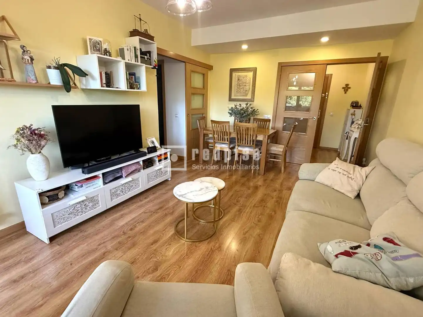 Sala de estar de Piso en venta en Madrid con Aire acondicionado, Calefacción y Jardín privado