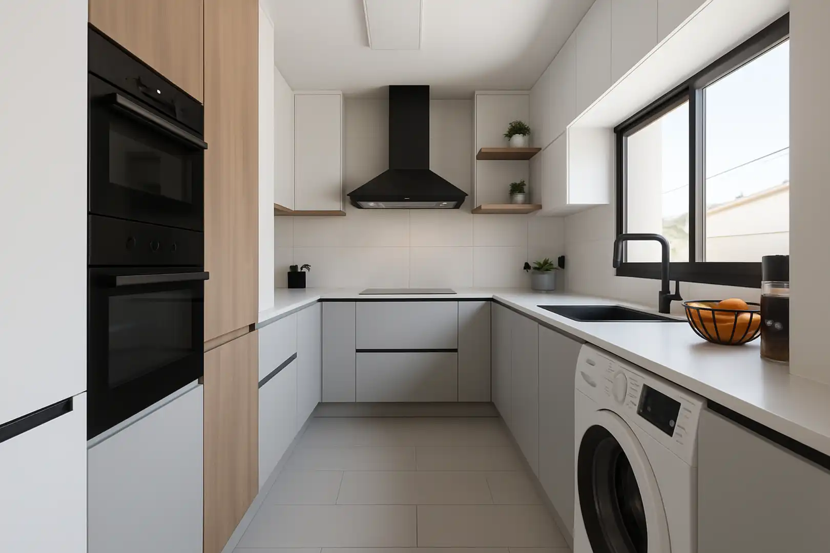 Cuina de Casa o xalet en venda en Zaldibar amb Calefacció, Jardí privat i Terrassa