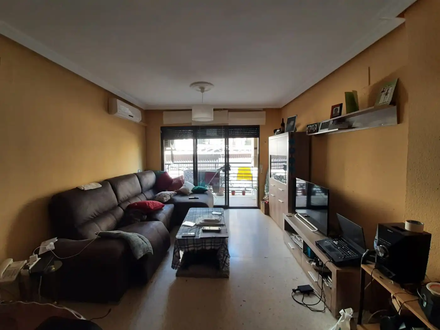 Living room of Flat for sale in Cáceres Capital  with Terrace and Balcony
