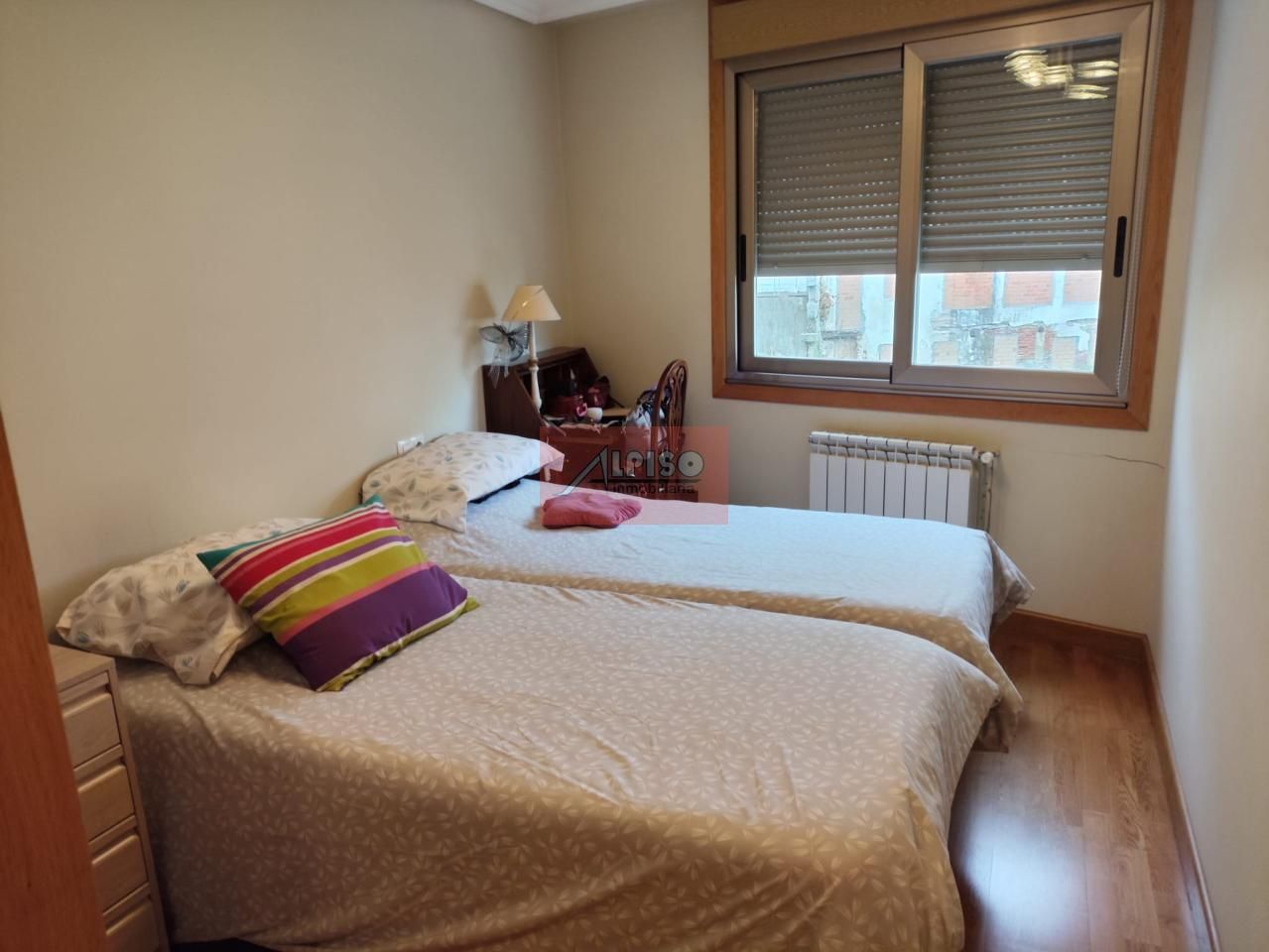 Bedroom of Flat for sale in Ourense Capital   with Heating, Furnished and Balcony