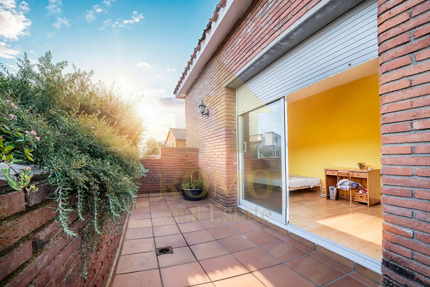 Terraza de Casa o chalet en venta en L'Ametlla del Vallès con Aire acondicionado, Calefacción y Jardín privado