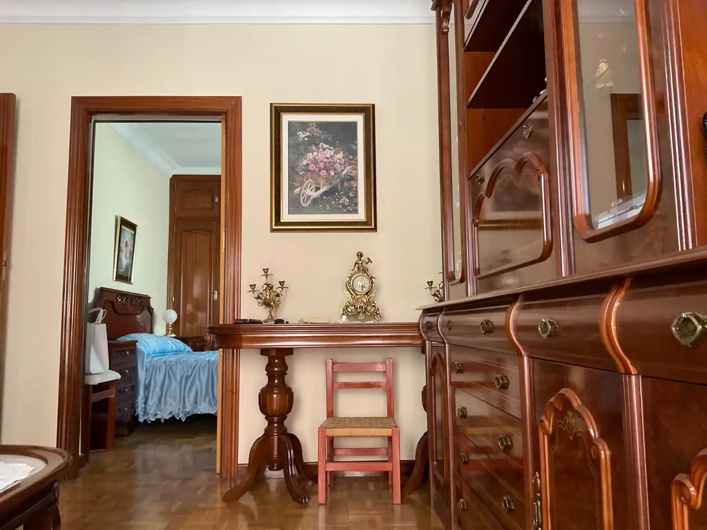 Comedor de Piso de alquiler en Madrid con Aire acondicionado, Amueblado y Horno