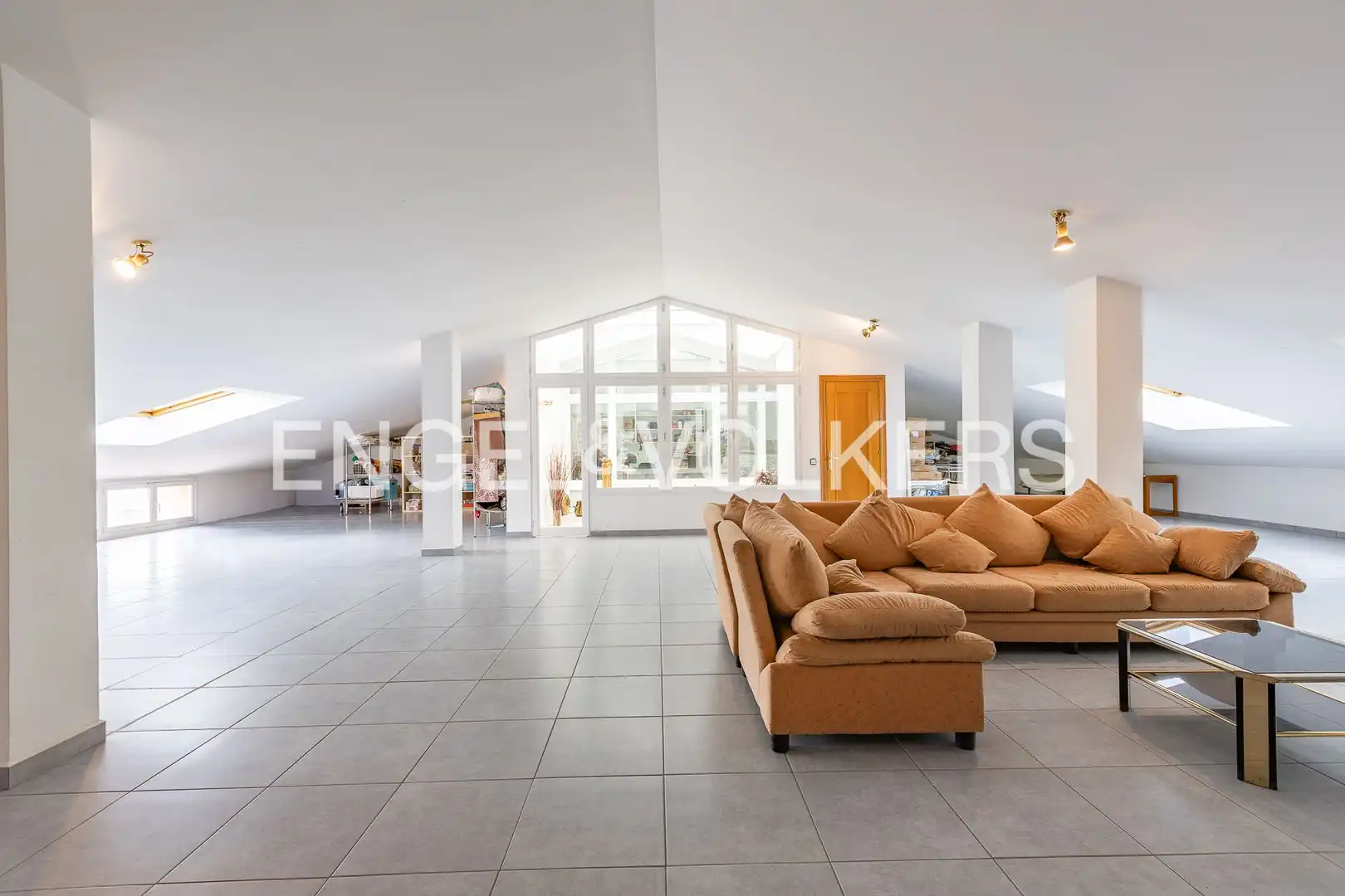 Living room of Houses for sale in Terrassa  with Air Conditioner, Heating and Private garden