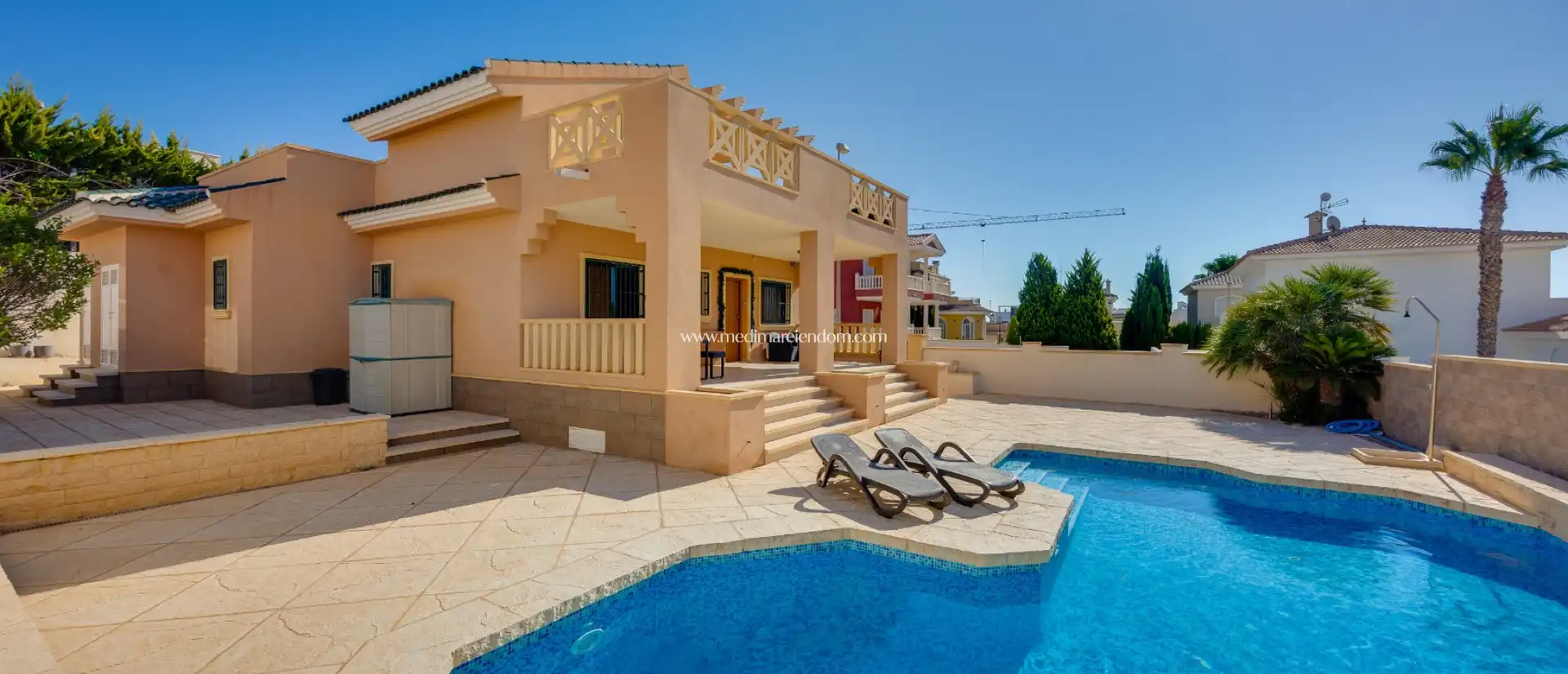 Vista exterior de Casa o chalet en venta en Rojales con Aire acondicionado, Calefacción y Jardín privado
