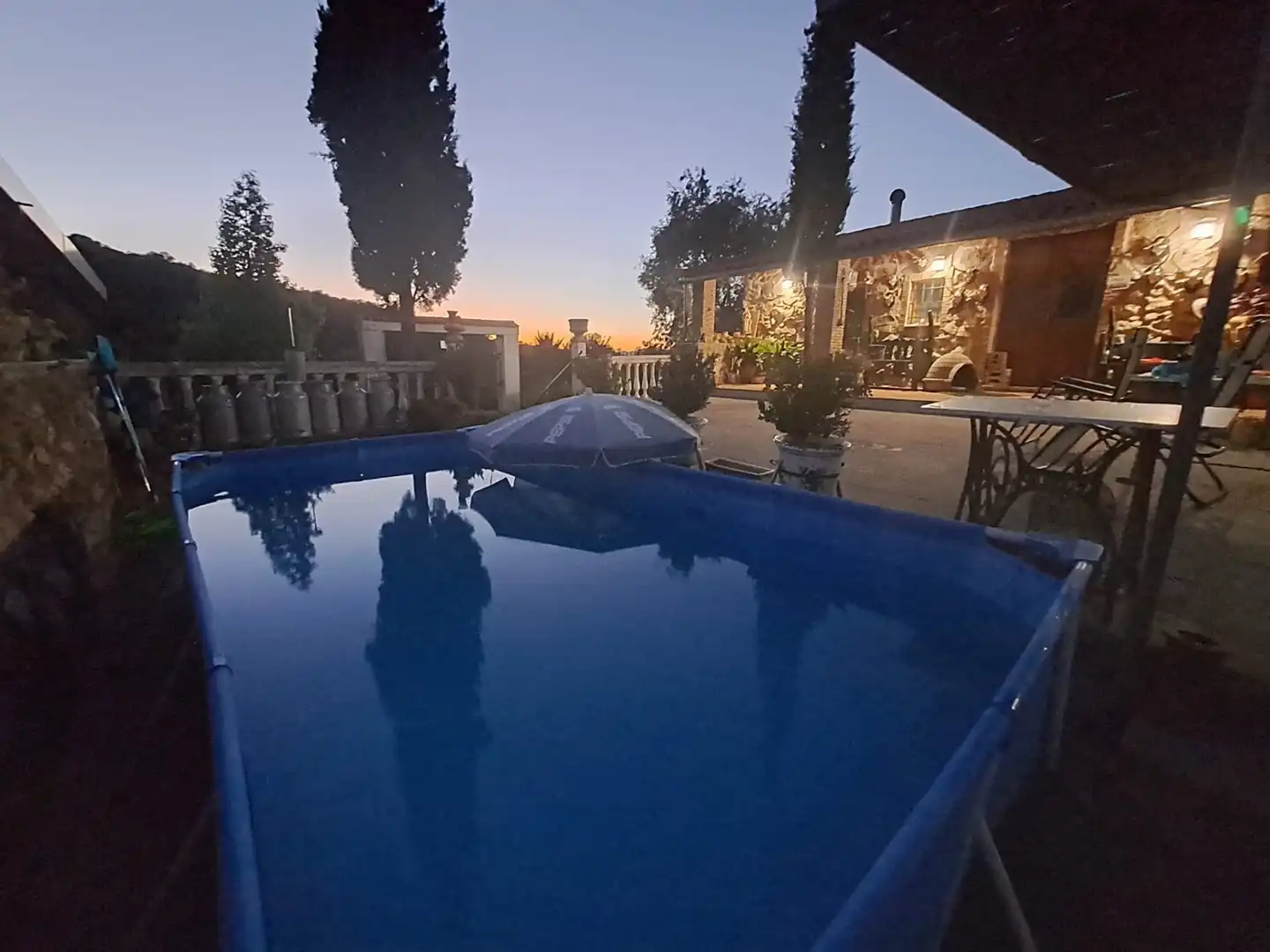 Swimming pool of Country homes for sale in Santa Eufemia  with Furnished