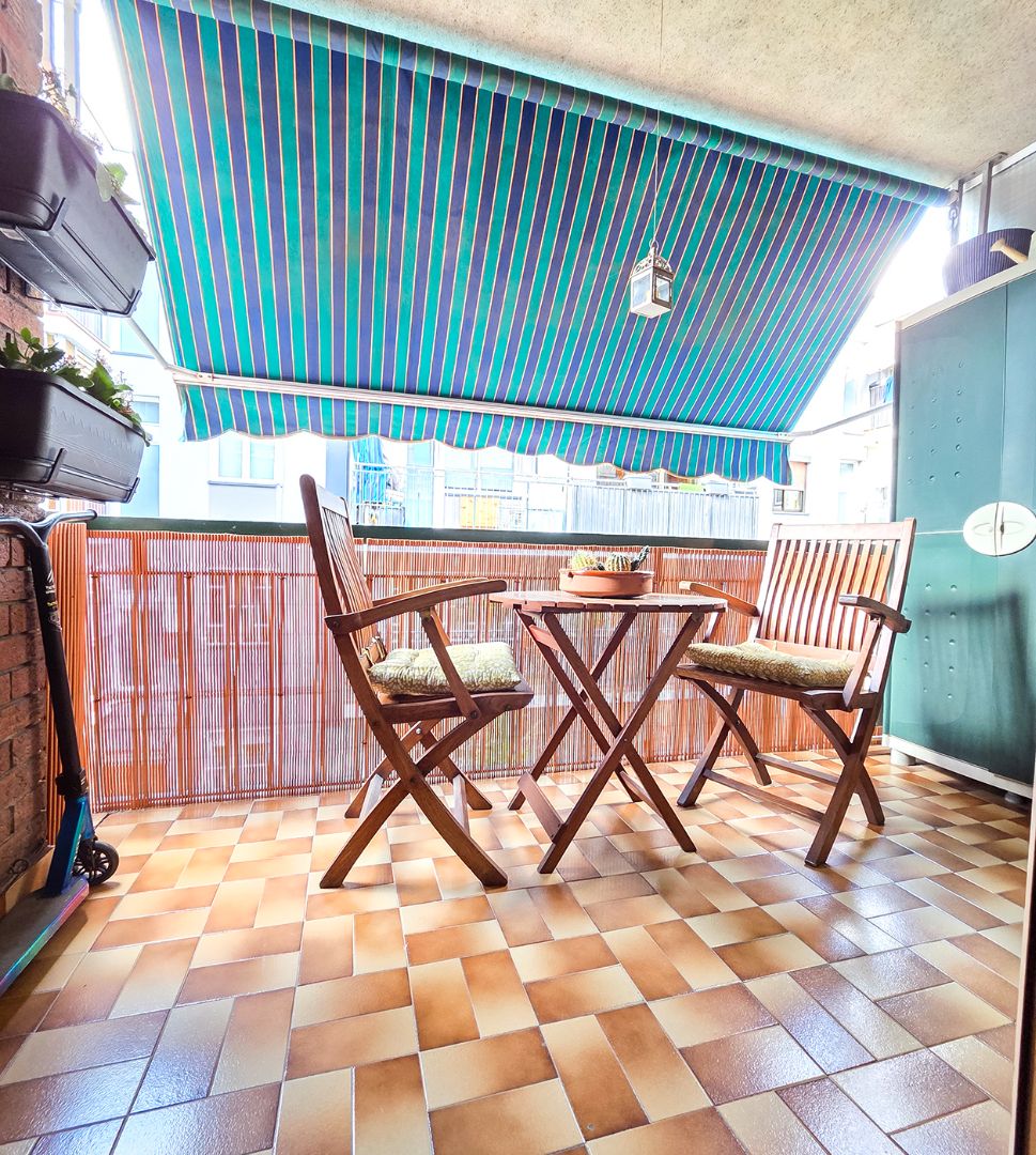 Terrace of Flat for sale in  Barcelona Capital  with Heating, Parquet flooring and Storage room